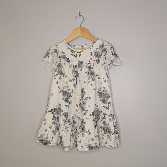 💚 2 for 20 💚 Old Navy Tiered Floral Dress Toddler Girl - Picture 1 of 5